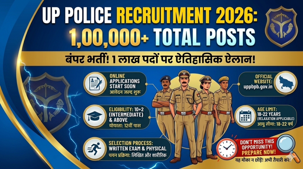 UP Police Recruitment 2026