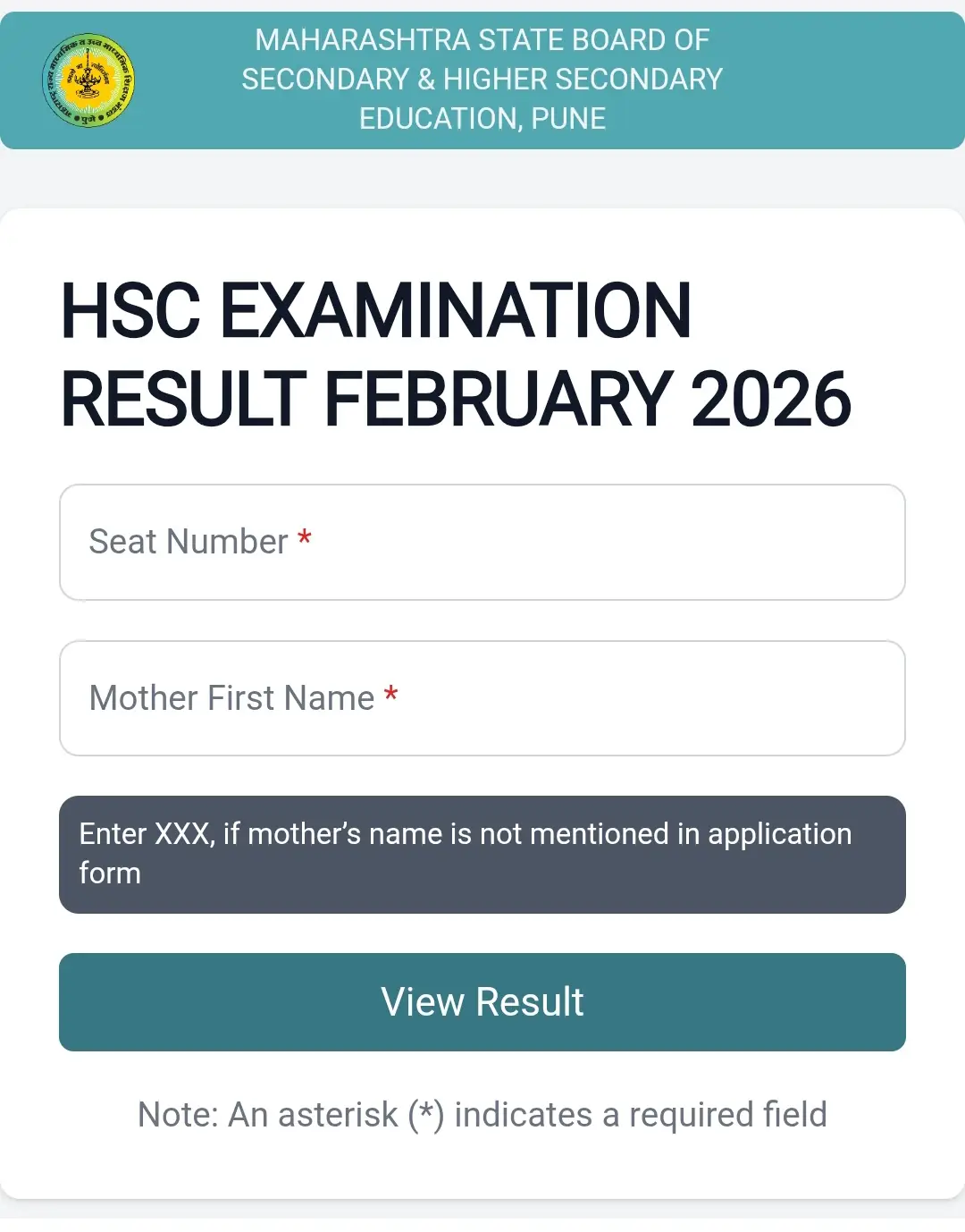 Maharashtra Board HSC Class 12th Result 2026 