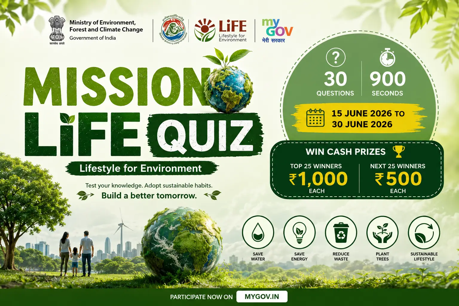 Mission LiFE Quiz 2026