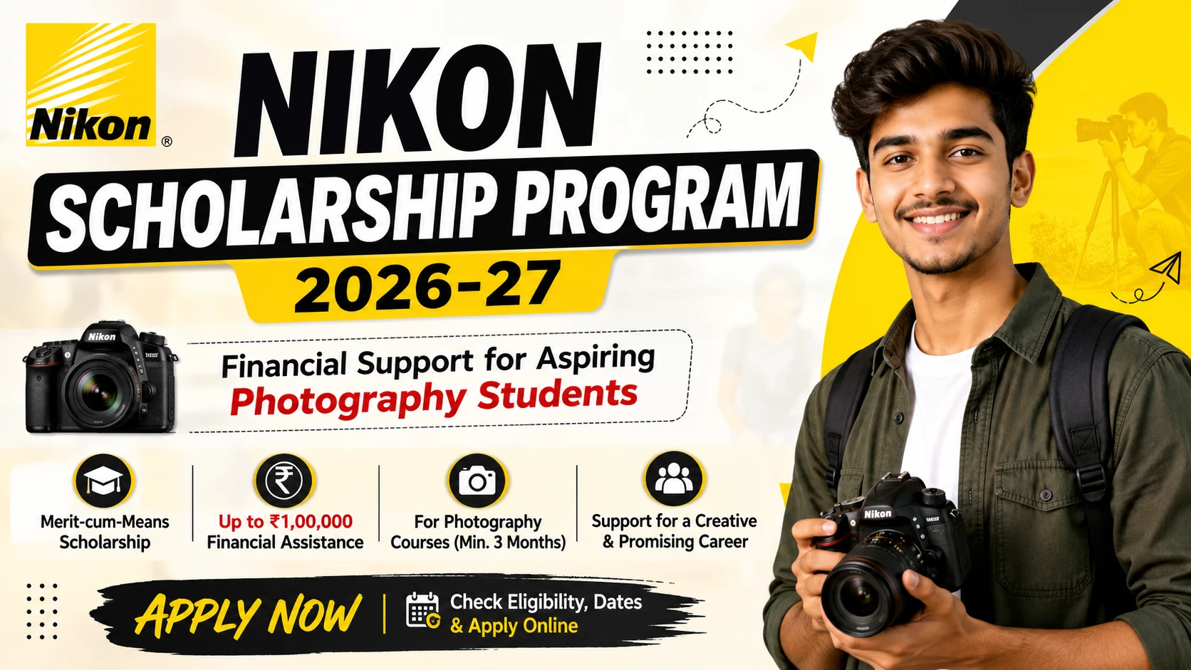 Nikon Scholarship Program 2026-27